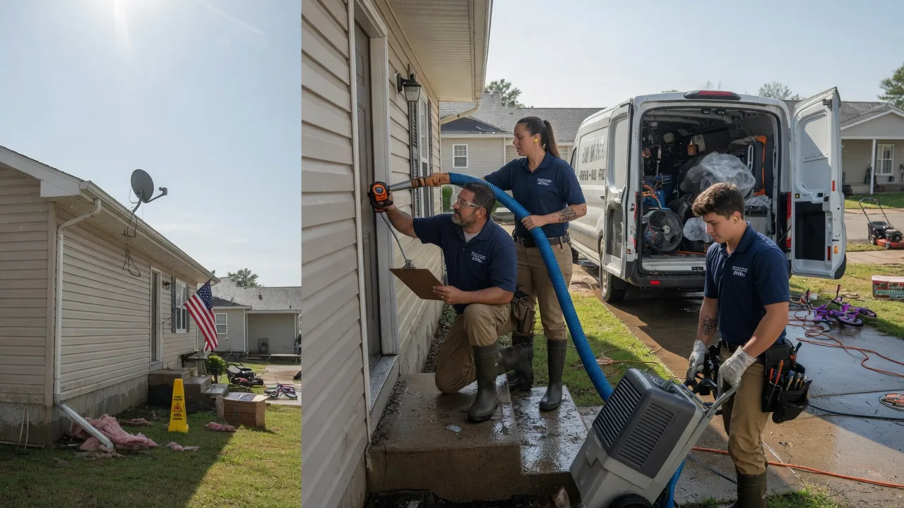 Ceiling Water Damage Restoration in Mcminnville, TN near me